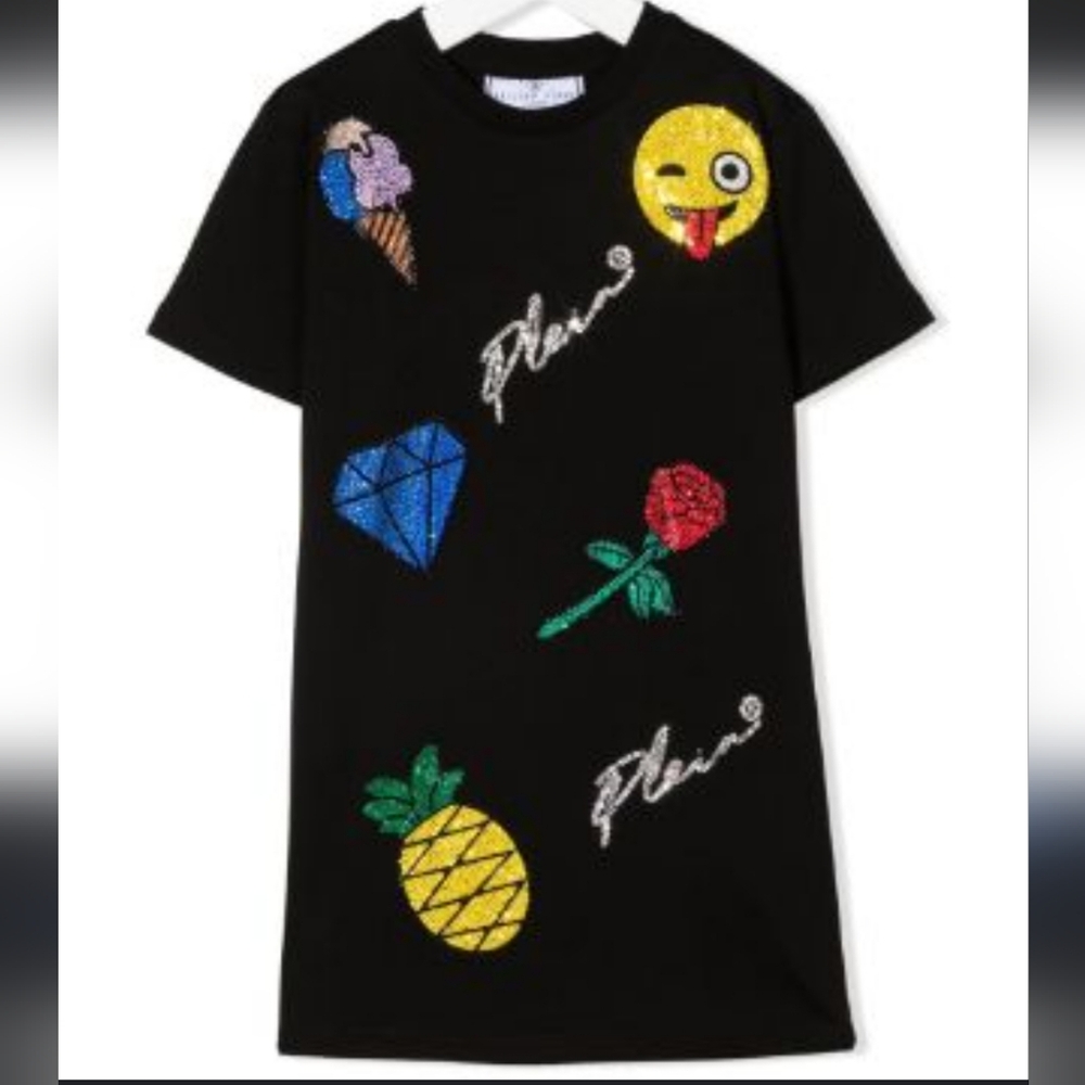 Girls Philipp Plein T-shirt Dress
